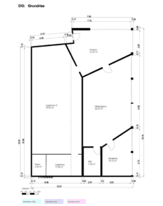 Grundriss Büro und Speicher